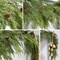 Real Touch Cypress Cedar & Pine Cone Evergreen Garland for Christmas Holiday Seasonal Outdoor/Indoor Home Decor